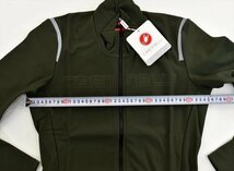 Castelli★カステリ Tutto Nano RoS 長袖ジャージ size:M ミリタリーグリーン_画像5