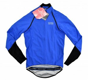 GORE BIKE WEAR★ゴア Power Windstopper ソフトシェル ジップオフ 長袖ジャージ size:M(Asia) ブリリアントブルー