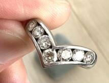 プラチナ ダイヤモンドリング 1.00ct_画像6