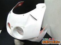 中古現状 タイガパフォーマンス ★ VFR400R NC30 FRP アッパーカウル ライトカウル フロントカウル TYGA_画像1