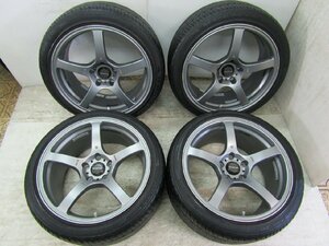 鍛造 プロドライブ GC-05F 18インチｘ8.5J ET:+39 9.5J ET:+40 PCD:114.3 5H セイバーリング SL201 235/40R18 265/35R18 100系マークⅡ等