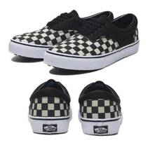 バンズ 26.5cm エラ V95CF H/SHIELD ブラック ホワイト チェック VANS ERA SHOKUNIN メンズ スニーカー ヴァンズ 黒 白 職人_画像1