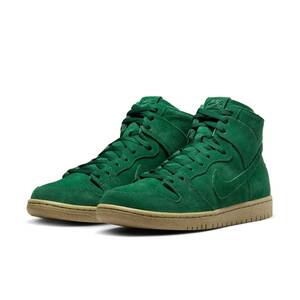 ナイキ SB 26.5cm ダンク ハイ プロ ディーコン グリーン 税込定価14300円 NIKE SB DUNK HIGH PRO DECON スニーカース ウェード 天然皮革