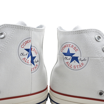 コンバース 26.5cm オールスター 100 スプリット ロゴ ハイ ホワイト CONVERSE ALL STAR 100 SPLITLOGO HI メンズ スニーカー_画像4