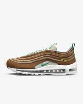 ナイキ 27.5cm エア マックス 97 SE ブラウン グリーン 税込定価22000円 NIKE AIR MAX 97 SE メンズ スニーカー 天然皮革 茶 緑_画像4