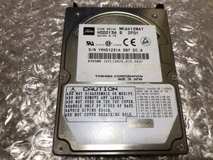 【ジャンク】TOSHIBA MK6412MAT 6.4G 9.5mm厚