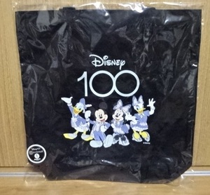 Happyくじ Disney100★D賞トートバッグ① ミッキーマウス ミニーマウス ドナルド デイジー 新品 ディズニー