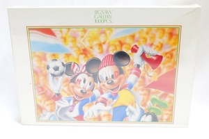 ■希少即決！ディズニー サポーターズ 51x73.5cm 1000ピース ジグソーパズル DISNEY テンヨー