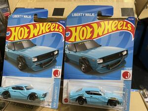 送料込2台セット Hot Wheels 2022 NISSAN SKYLINE 2000GT-R LBWK HW ニッサン スカイライン リバティー ウォーク ホットウィール