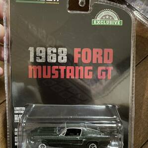 グリーンライト 1968 ford mustang GT 1/64 フォード マスタング ホットウィール hotwheels ファストバック fastback greenlight m2