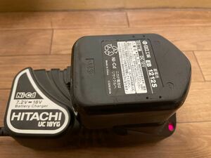 HITACHI 日立工機 UC18YG★7.2V 9.6V 12V 14.4V 18V 対応 充電器 バッテリーチャージャー バッテリー付