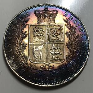 古銭 イギリス ビクトリア女王ヤングヘッド ６ペンス銀貨 1886年 Victoria 6Pence Silver Coin 英国 大型銀貨 