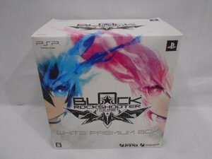 PSP BLACK★ROCKSHOOTER THE GAME ブラック★ロックシューターザゲーム ホワイトプレミアムBOX(現状販売) 中古品