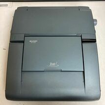 R497 SHARP Shoin WD-X800 日本語ワードプロセッサ/ワープロ 本体のみ/通電OK ジャンク品_画像4