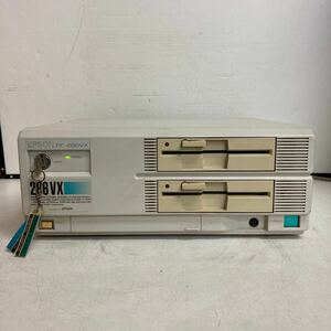 R505 EPSON PC-286VX-STD パーソナルコンピュータ 本体のみ/通電OK ジャンク品