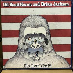 Gil Scott-Heron And Brian Jackson - It's Your World　 Reissue (2 records) (A21)