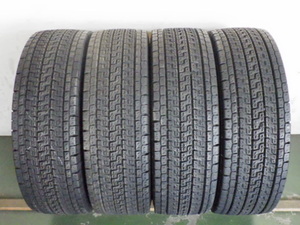 235/70R17.5 136/134J ヨコハマ ZEN 903ZW 中古 4本セット スタッドレスタイヤ 2019年製 L16827