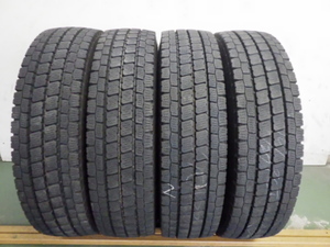 205/80R17.5 120/118N トーヨータイヤ M937 中古 7分山 4本セット スタッドレスタイヤ 2022年製 L16821