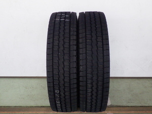 205/85R16 117/115L ダンロップ LT03 中古 7分山 2本セット スタッドレスタイヤ 2016年製 L16862