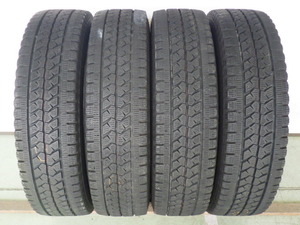 215/85R16 120/118L ブリヂストン W979 中古 4本セット スタッドレスタイヤ 2018年製 L16851