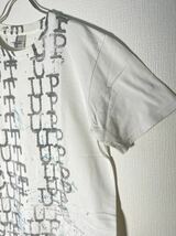 ナンバーナイン numbernine 02ss モダンエイジ期 cut up Tシャツ サイズ4 ホワイト 20148_画像3