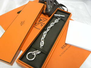 エルメス HERMES☆シェーヌダンクル ブレスレット MM 13コマ☆シルバー.925 Bracelet Glenan chaine d'ancre☆新品・本物