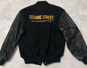 90'sセサミストリートsesame streetスタジャンsony企業Kermit Apple E.T ELMO simpsons beavis and butt-head