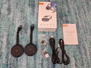 0511u0405　ワイヤレス hdmi 無線 送受信機セットHDMIエクステンダー 無線化 2.4G 同梱不可