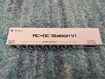 0511u2106　CUSTOM AUDIO JAPAN CAJ カスタムオーディオジャパン エフェクター用パワーサプライ AC/DC Station VI 同梱不可_画像2