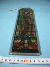 アウグスブルグ大聖堂 ステンドグラス壁掛け飾り Augsbrug Antique Stained Glass Panels Wall Hanging Window (中古・美品)_画像6