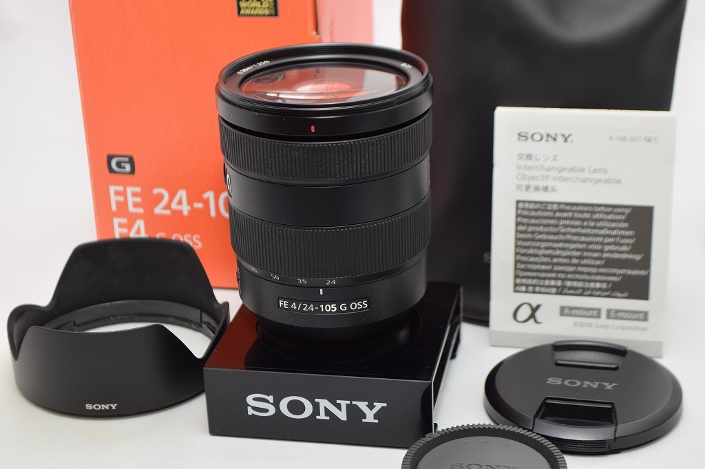 SONY FE 24-105mm F4 G OSS SEL24105G オークション比較 - 価格.com