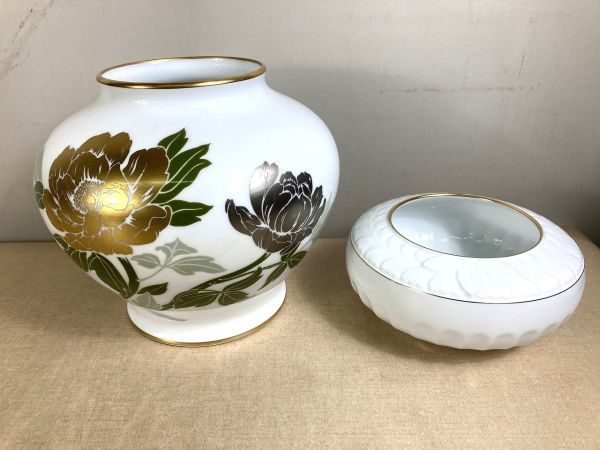 2023年最新】Yahoo!オークション -大倉陶園 花瓶の中古品・新品・未