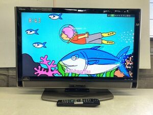 ◆FD58 シャープ AQUOS 32V型 液晶テレビ　動作品　SHARP　LC-32DX3　B-CASカード・リモコン付き◆N