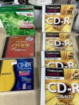 ◆FC22 ●未使用● 記録媒体 150枚以上 まとめ　DVD-R・RW・RAM、CD-R・RWなど　maxell、TDK、SONY、他◆NN_画像6