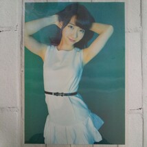 『雑誌グラビア ラミネート加工』O-428『柏木由紀 AKB48 水着 LOVE IS SECRET ポスター付』ENTAME 平成25年11月1日発行 A4 4枚8ページ ※15_画像5