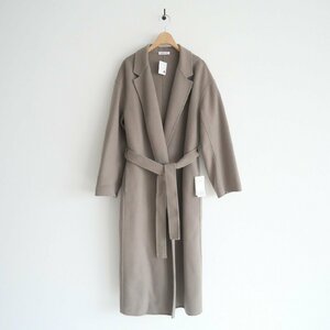 2021AW 未使用 / DEUXIEME CLASSE ドゥーズィエムクラス / 21020500809030 Oversized ガウンコート(グレージュ) / 2212-0015