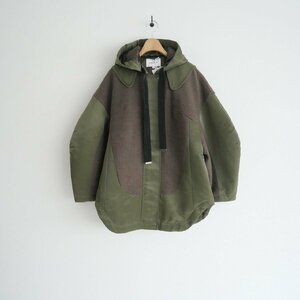 2021AW / ENFOLDemf.rudo/ 300EA330-1120 HOODIE JACKETf-ti- жакет 36 / 2211-0912