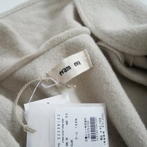 2022 / 未使用 / evam eva エヴァムエヴァ/ press wool robe coat / E223K102 / 2304-0426_画像6