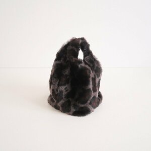 2021AW unused / CARUSkarus/ METEORITE Leopard fur pochette / Deuxieme Classe . handling 2210-1214