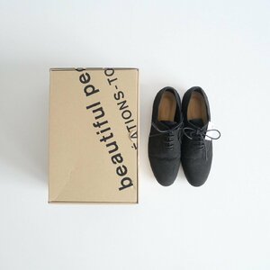 beautiful peopleビューティフルピープル / Belgian linen medallion wingchip shoes ウィングチップシューズ 37 / 2212-0592