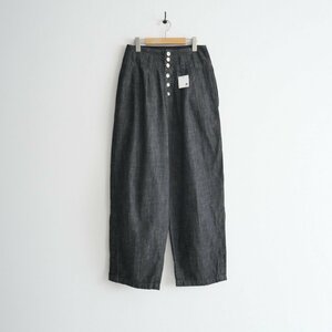 2022 / LIVINGTONE リヴィントーン / INVADER-BUTTON FLY WITH SLIT HEM パンツ 38S / IENA同型お取扱い イエナ / 2302-0443