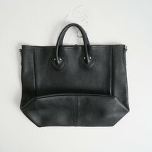 2022 / YOUNG&OLSEN ヤング&オルセン / EMBOSSED LEATHER D TOTE M エンボスレザートート / YO2201-GD005 / 2309-0783_画像3