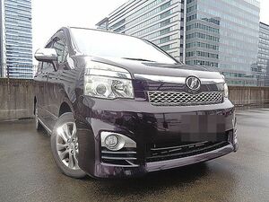 売切★H25年式後期型4WDヴォクシーZS煌Ⅲ 車検2年付(R7/12迄)社外HDDナビ・地デジTV・両側Pスラ・Bカメ