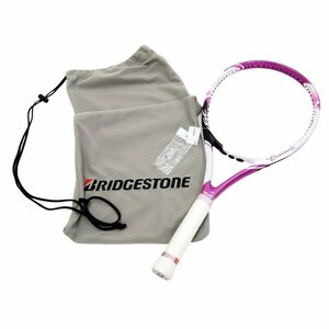 k073005 exhibition goods BRIDGESTONEka Rene o hardball tennis racket 350mm 16/19 GRIP2 size B2B