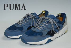 厳選！海外買い付け！DS9392★永遠不朽の名作！名品定番！★プーマ・PUMA★R698XBWGH/紺青/レザー/LOW/28cm　ファン待望！