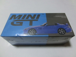 MINI GT 1/64 Honda S2000 AP2 CR アペックスブルー 左ハンドル MGT00554-L 新品