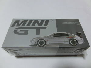MINI GT 1/64 Nissan シルビア Top Secret S15 シルバー 右ハンドル MGT00545-R 新品