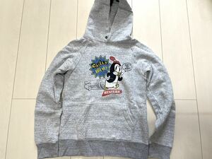 定価24,200円 HYSTERIC GLAMOUR ヒステリックグラマー CHILLY WILLY チリーウィリー CW/CHILLY PUNKS pt PK プルオーバー パーカー NO41021