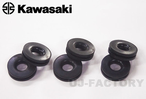 KAWASAKI カワサキ 純正 サイドカバー グロメット Z400FX /ゼファー/ゼファーχ　6個セット　(定形外無料)