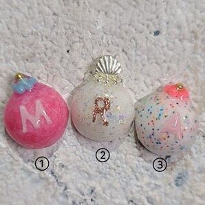 X'masオーナメント風パーツ